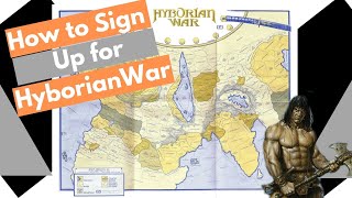 How to Sign Up for Hyborian War | A Play by Mail Strategy Game!