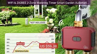 WIFI &amp; ZIGBEE 2-Zone Watering Timer Smart Garden Automatic Irr... — Hot Deal 2026 | Limited Offer!