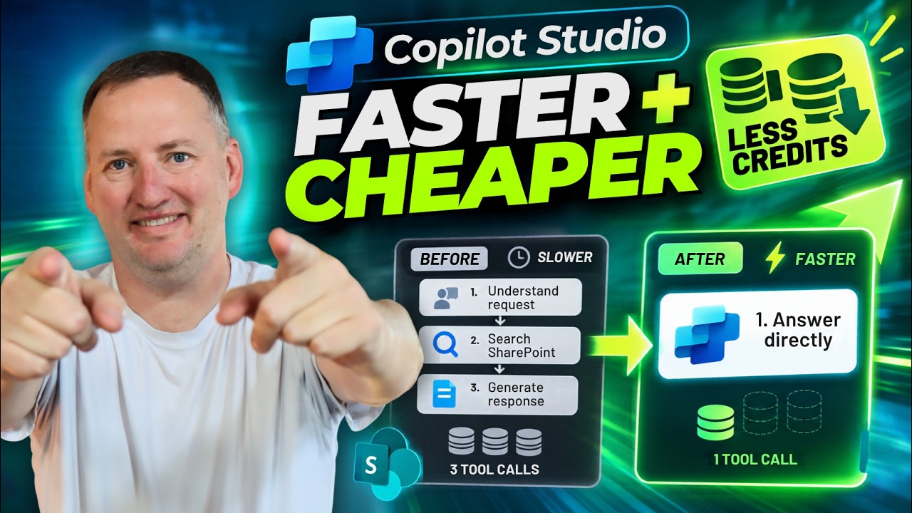 Make Copilot Studio Faster and Cheaper