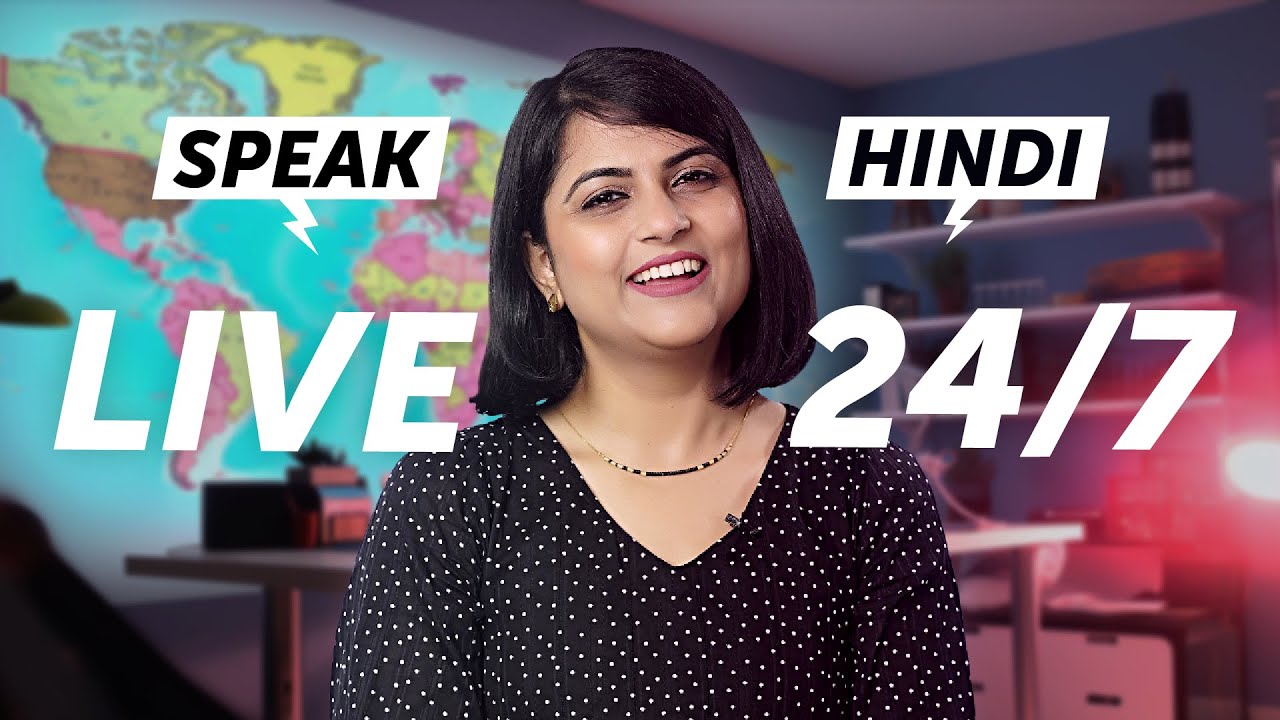 Speak Hindi 24/7 with HindiPod101 TV 🔴 Live 24/7