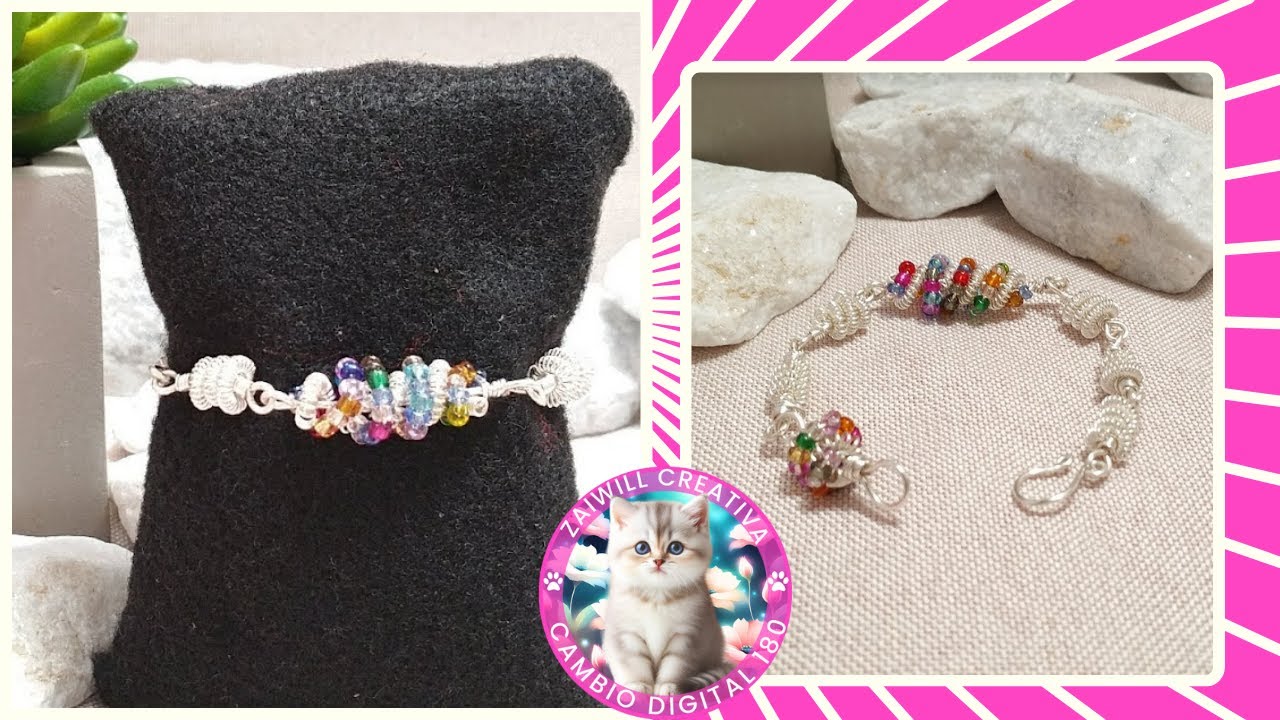 Pulsera Coiling Gizmo FACIL de HACER  ✨
