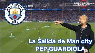 Salida de Manchester City | Análisis táctico  | Pep Guardiola .ESP.ver