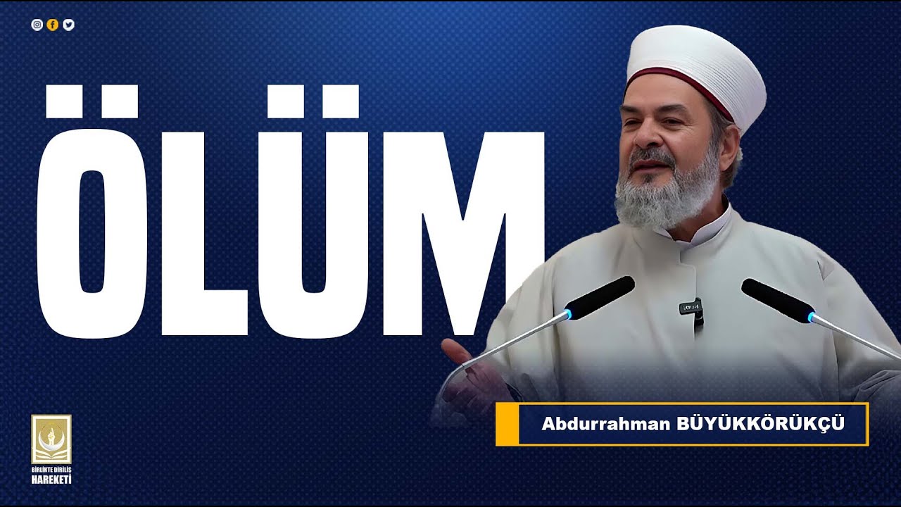 ÖLÜM #birliktedirilis #ders #islam #dinisohbet