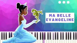 Video thumbnail of "Ma Belle Evangeline - Princess and the Frog - Piano Cover - FREE SHEET MUSIC"