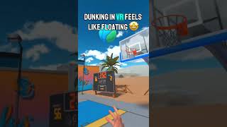 Floating in VR 🔥🤩 #relatable #quest #vr #quality #gymclassvr #basketball #quest #shorts