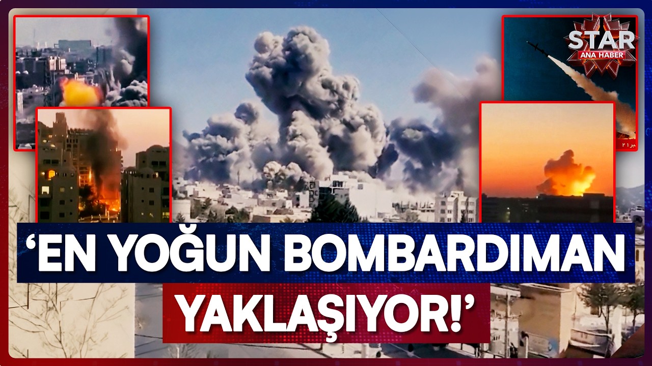 İsrail'den İran'a 80 Uçakla Saldırı! Trump'tan Kara Harekatı Sinyali | Star Ana Haber