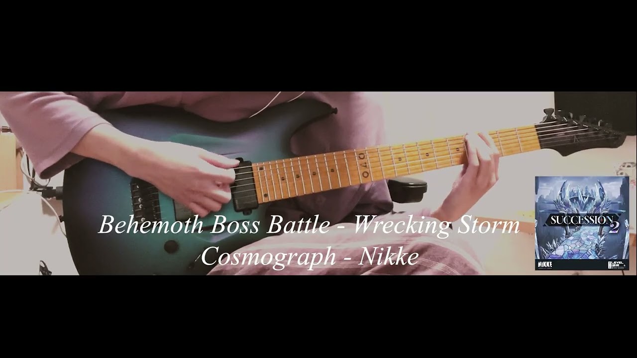 【Nikke】Wercking Storm-Behemoth Boss Battle (Guitar Cover)