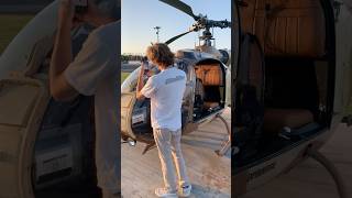 Helicopter landing at the freedom factory! #experimentalaircraft #helicopter #cleetusmcfarland