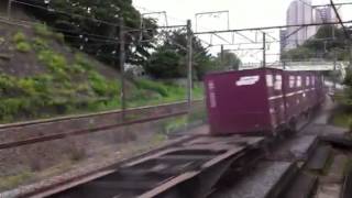JR貨物 1096レ EF66 113牽引 コンテナ貨物列車