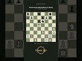 Can You Solve This? Discovered Attack — Black to Move #Shorts #ChessPuzzle