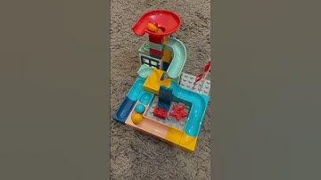 Oddly Satisfying Marble Run Slide ASMR - Watch until the end