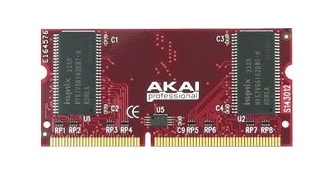 Akai Professional EXM128 | 128MB Memory Upgrade For MPC500, MPC1000, MPC2500 Drum Machines -Overview