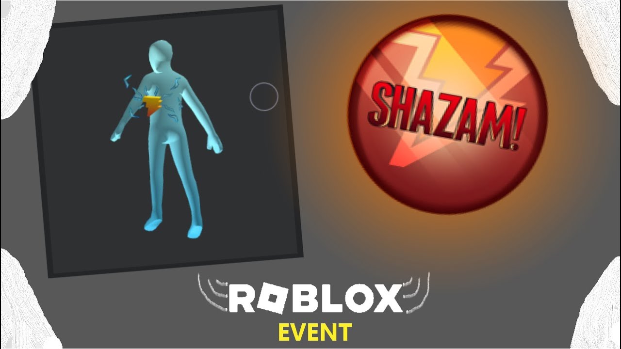 EVENT How To Get The SHAZAM LIGHTNING AURA ROBLOX Event YouTube 