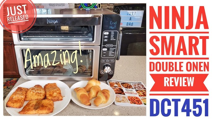 Get to know the new Ninja® 12-in-1 Double Oven with FlexDoor™. It