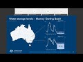 BOM Webinar 5 December 2019:  Summer 2019–20 climate and water update