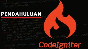CODEIGNITER 4 #1 PENDAHULUAN