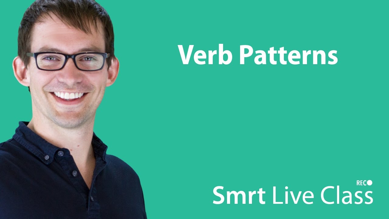 ⁣Verb Patterns - Intermediate English with Shaun #49