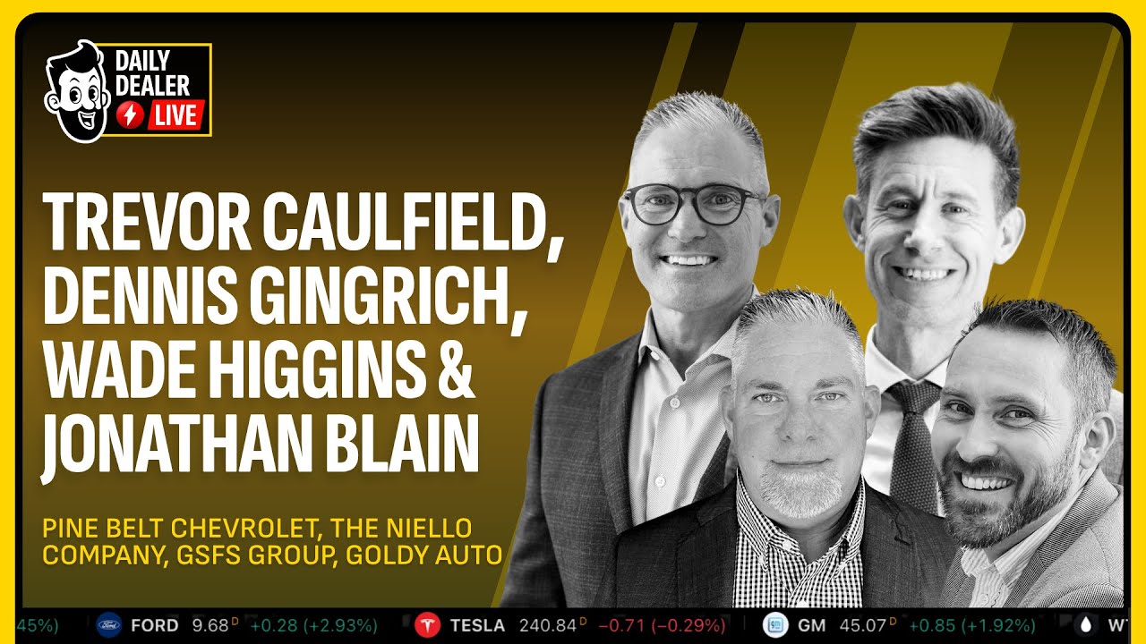 F&I vs AI | Trevor Caulfield, Dennis Gingrich, Wade Higgins & Jonathan Blain on Daily Dealer Live F&I vs AI | Trevor Caulfield, Dennis Gingrich, Wade Higgins & Jonathan Blain on Daily Dealer Live