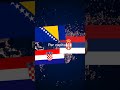 Bosnia and hercegovina and croatia vs serbia lets go on 1000 subscribes