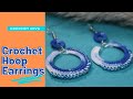 How To Crochet A Round Hoop Earrings