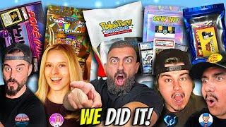 I Opened EVERY Pokemon YouTubers Mystery Card Product!!