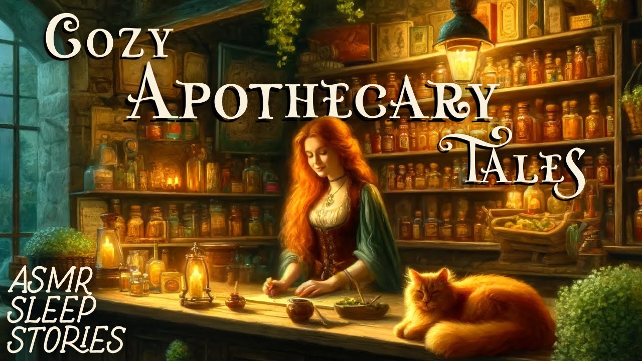 Enchanting Medieval Apothecary Tales  Cozy British ASMR  Fantasy Bedtime Stories