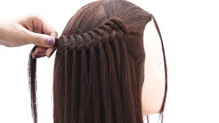 Attractive hairstyle for long hair | Maaab Hairstyle