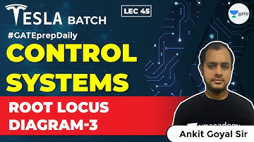 Control Systems | Root Locus Diagram - 3 | Lec 45 | GATE Electrical and Electronics Engineering