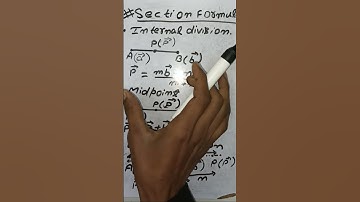 Vector Algebra || Section formula for jee mains