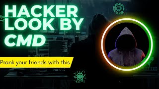 Hacker look with the help of cmd 2023 tech 2023 hacker cmd