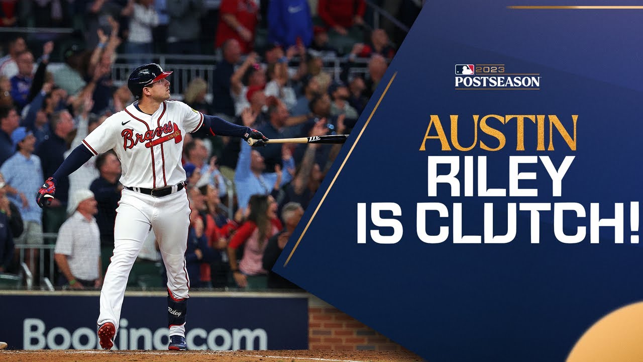 Austin Riley hits a late-game go-ahead HOMER for the Atlanta Braves in NLDS Game 2!