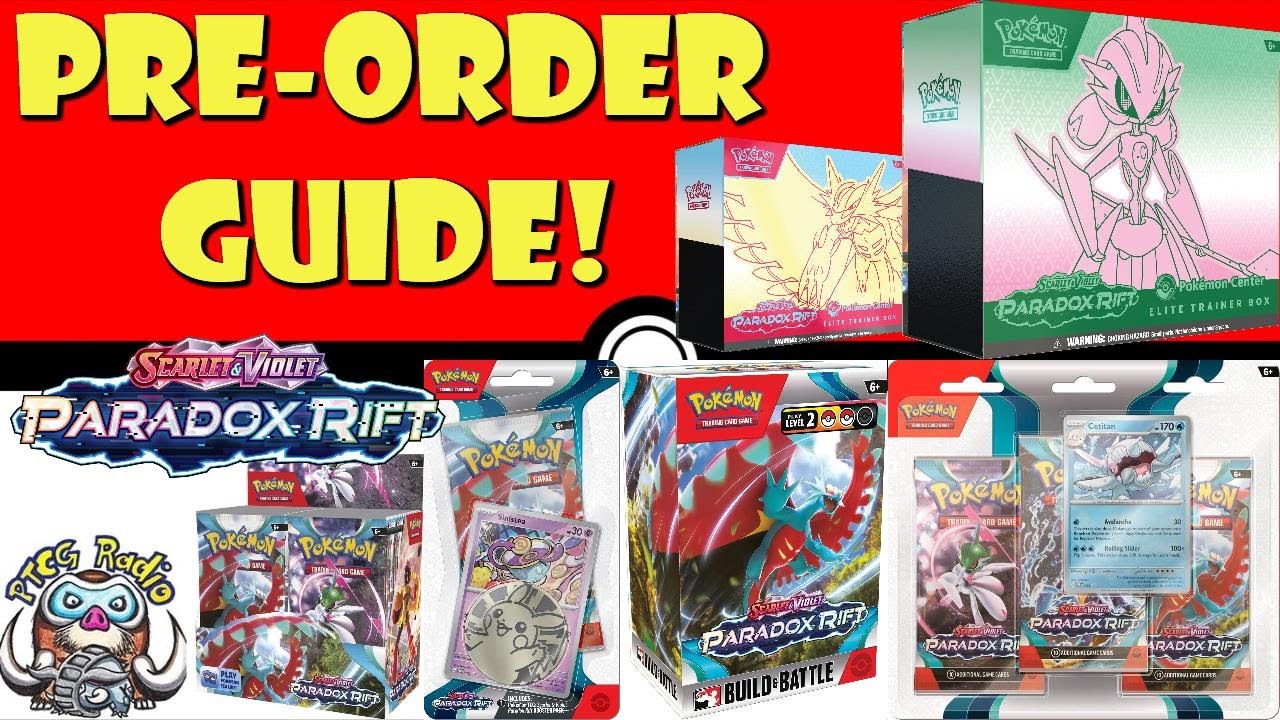 Pokemon TCG Paradox Rift Set Preview - DigitalTQ