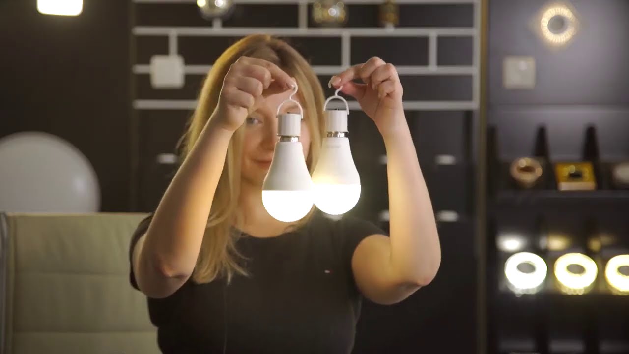 Беспроводное освещение Gauss - аккумуляторные лампы - YouTube