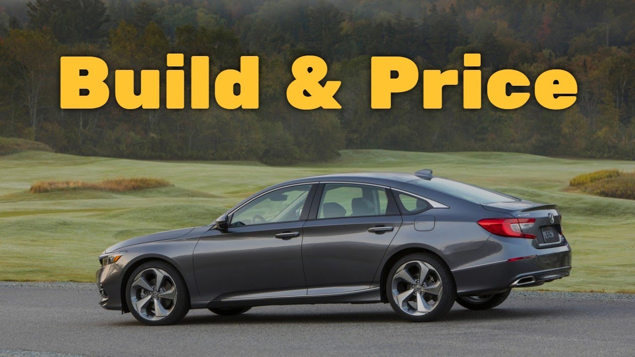 2019 Honda Accord Touring 2 0t 10 Speed Automatic Build Price Review Interior Colors Features