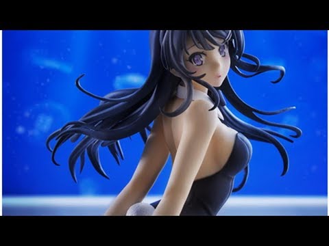 アニメ「青春ブタ野郎」バニーガール姿の桜島麻衣を1/7スケールで立体化 - コミックナタリー