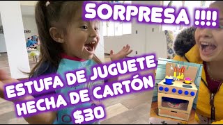 ESTUFA DE JUGUETE HECHA DE CARTON / APRENDE A HACERLA / FATIMA Y CAELI