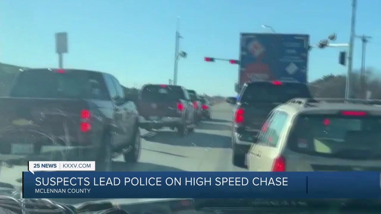 Aggravated robbery suspects lead police on high-speed chase that ends ...