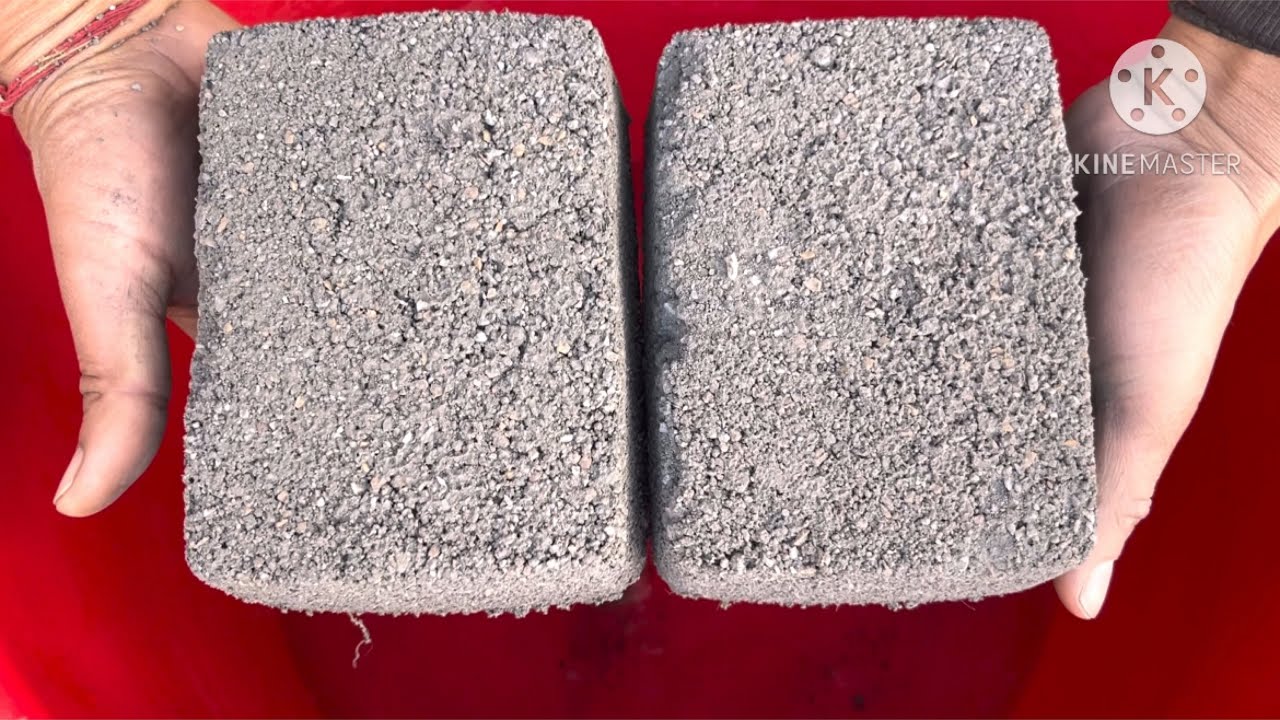 Charcoal sand stone water crumbling #satisfying #asmr 