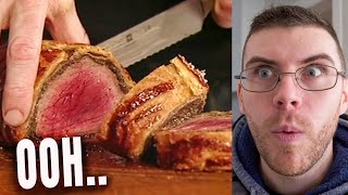 Pro Chef Reacts... To Gordon Ramsay's CHRISTMAS Beef Wellington!