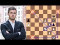 Positional Queen Sac | Magnus Carlsen vs David Navara - 2018 Biel Chess Festival