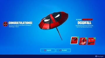 NEW *FREE* DEADPOOL REWARDS! (Fortnite Deadpool Week 6)