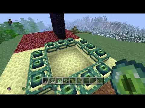 how to build portal to heaven in minecraft