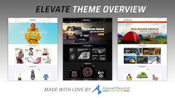 Elevate BigCommerce Theme Overview