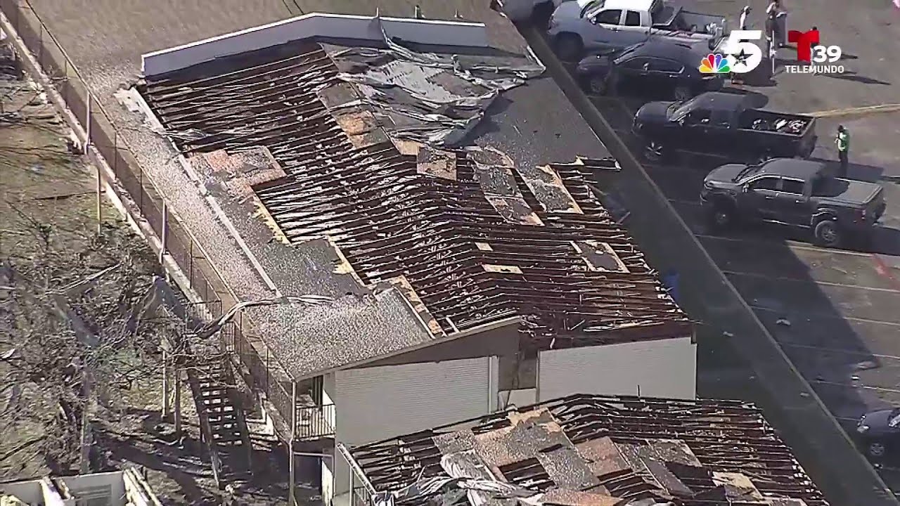 Early morning storms leave damage behind, many without power - YouTube