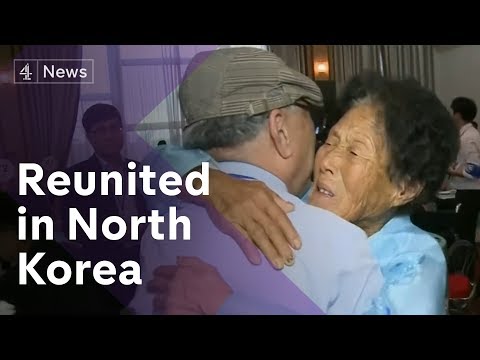 Korean families reunite in North after 70 years