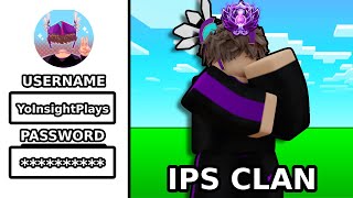 I Logged Into IPS Members Accounts *NIGHTMARE?* (Roblox Bedwars)
