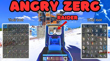 How We Anger Zergs to Online Raid - Rust Console