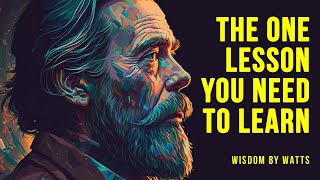 The Most Elementary Lesson | Alan Watts