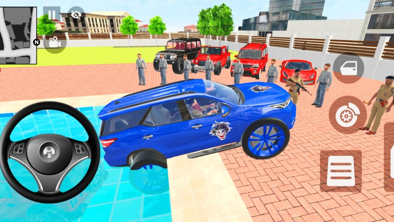 Modified Police Car 🚨 Gangster Life in Indian Streets | Open World Game 🔥