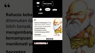 Socrates (Filsuf Yunani 470-399 SM) #filsafat #socrates #fyp #mindset